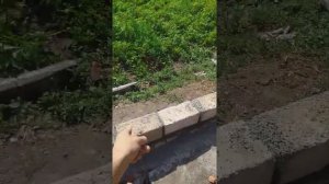 Сколько положить шлакоблоков на Одно ведро цемента на полной замес