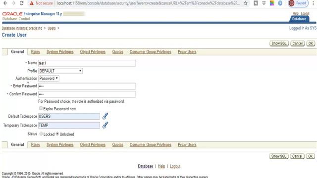 Oracle 11g Database Administration Workshop 1: Class # 13 Administering User Security смотреть онлайн