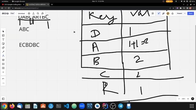Google Coding Interview Question and Answer #1: First Recurring Character смотреть онлайн
