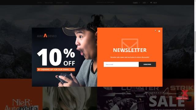 Game Portal Responsive OpenCart Template TMT | Free Template Brigham смотреть онлайн