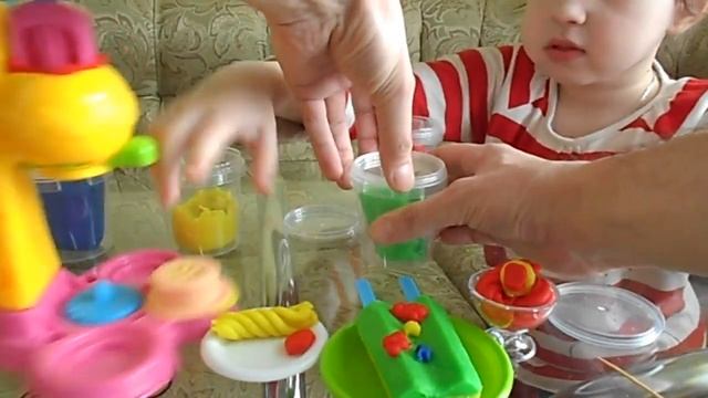 плей до мороженное распаковка и лепка 2 ролик смотреть онлайн