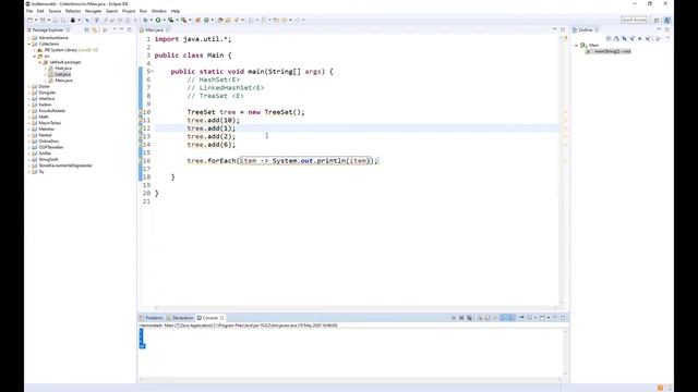 Java Dersleri #86 - OOP - TreeSet Kullanımı (Collection) смотреть онлайн