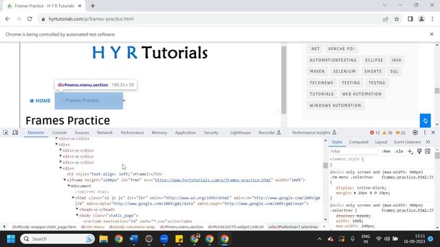 Session-14 | How to handle frames in selenium WebDriver смотреть онлайн