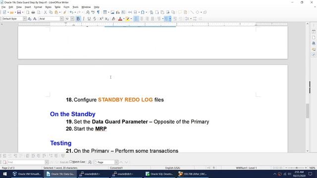 Oracle 19c DataGuard Step by Step Setup 01 Overview - NEW Version Available смотреть онлайн