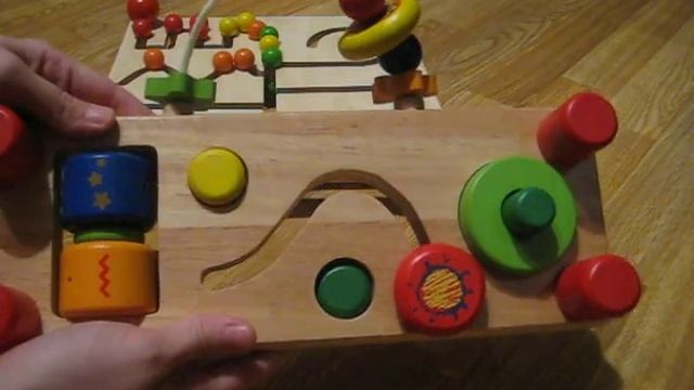 Игрушка Im Toy Развивающая скамейка, Деревянная игрушка МДИ Лабиринт Шарики смотреть онлайн