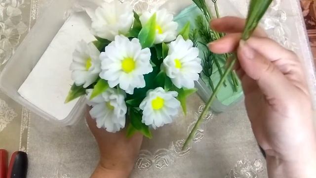 Мыловарение///Собираю букет ромашек/// смотреть онлайн