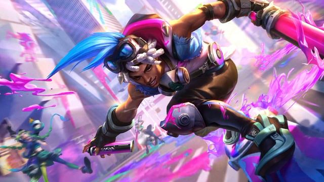 Chroma Crash Ekko | animated splash art (League of Legends: Wild Rift) смотреть онлайн