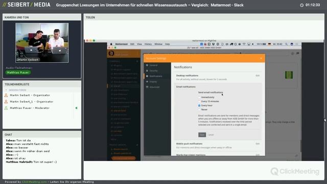 Gruppenchat-Lösungen im Unternehmen - Vergleich zwischen HipChat, Mattermost und Slack смотреть онлайн