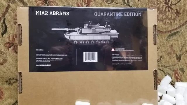 Brickmania Haul 06, M1A2 Abrams - Main Battle Tank, Custom Military Lego