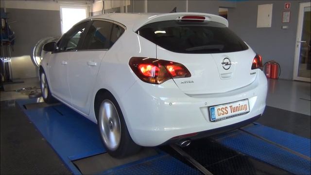 CSS Performance Opel Astra-J 1.4T 140 HP смотреть онлайн