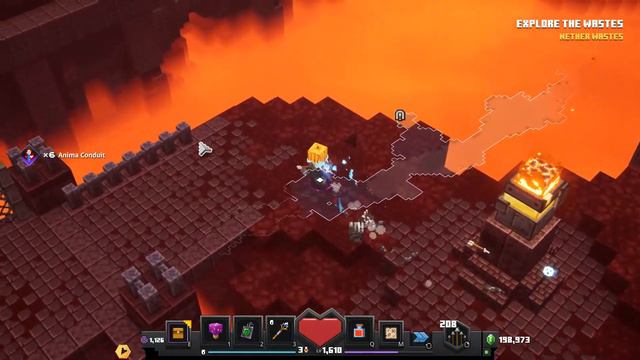 Minecraft Dungeons - Nether Wastes (Solo Apocalypse +25, No Deaths) смотреть онлайн