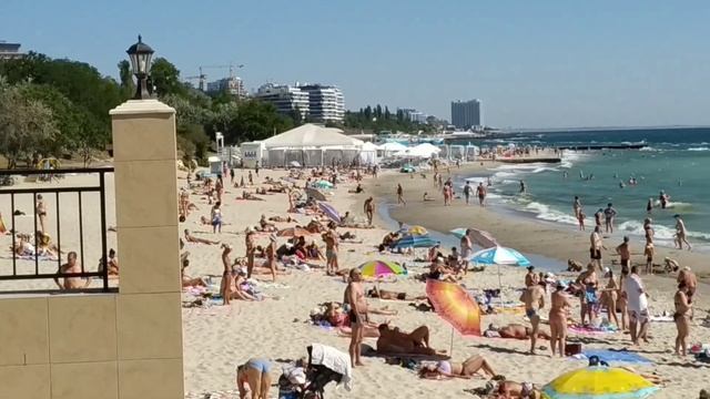 Я и пляж ЗОЛОТОЙ БЕРЕГ, Одесса, 5 августа смотреть онлайн