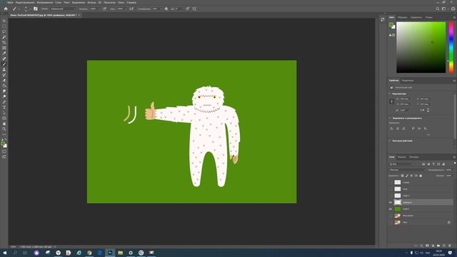 как сделать марионетку в фотошоп смотреть онлайн