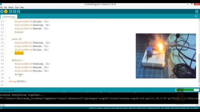 ESP32 #7 Logika SWITCH CASE смотреть онлайн