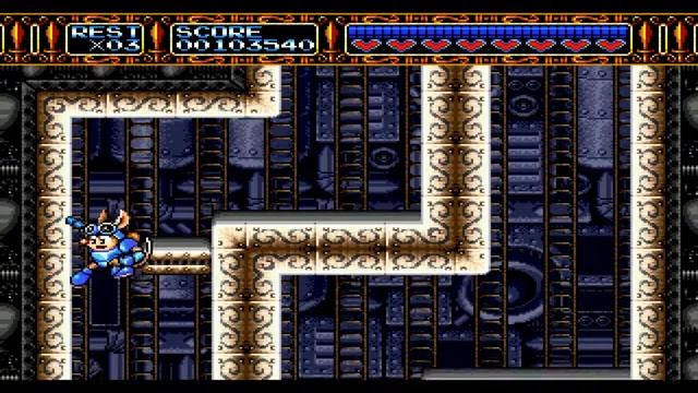Rocket Knight Adventures прохождение и обзор (уровень 5) смотреть онлайн