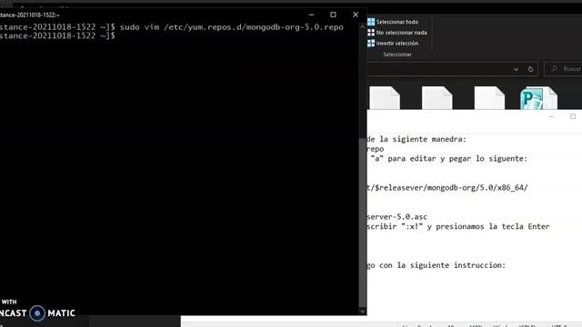 Instalar MONGO-- en mi maquina virtual смотреть онлайн