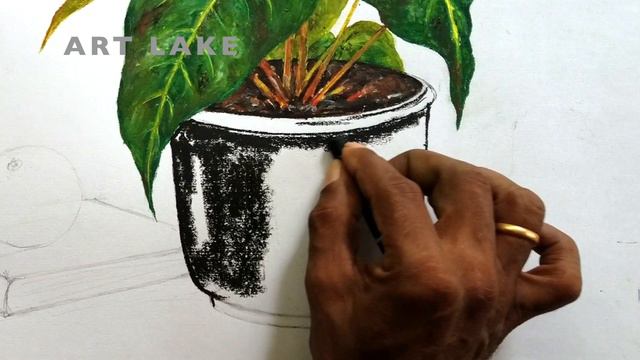 HOW TO DRAW ANTHURIUM ART LAKE смотреть онлайн