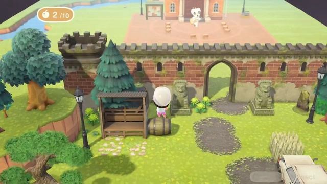 Studio Ghibli Inspired Entrance Speed Build | Animal Crossing New Horizons смотреть онлайн
