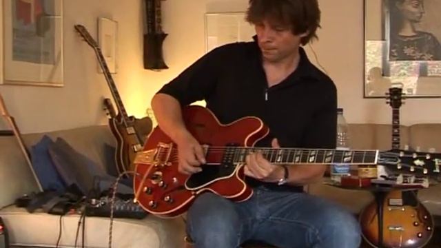 1965 Gibson ES-345 with Fender Vibrolux Reverb plus Okko Diablo Overdrive Pedal смотреть онлайн