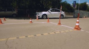 Упражнение ПАРАЛЛЕЛЬНАЯ ПАРКОВКА. Готовимся к экзамену