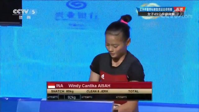 2019 Asian Weightlifting Championships 49kg Women Full Session смотреть онлайн
