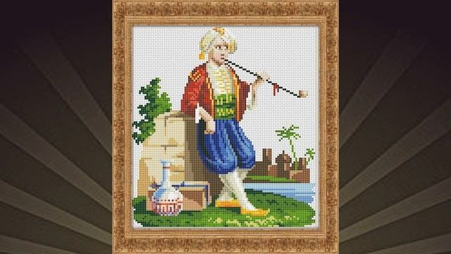 Старинная вышивка. Берлинская вышивка (Berlin work), для вдохновления//Вышивка крестиком смотреть онлайн