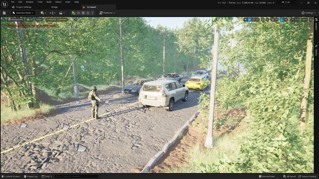 Unreal Engine 5 1 Cinematic Синематики с нуля Декали Туман Пост Процесс смотреть онлайн