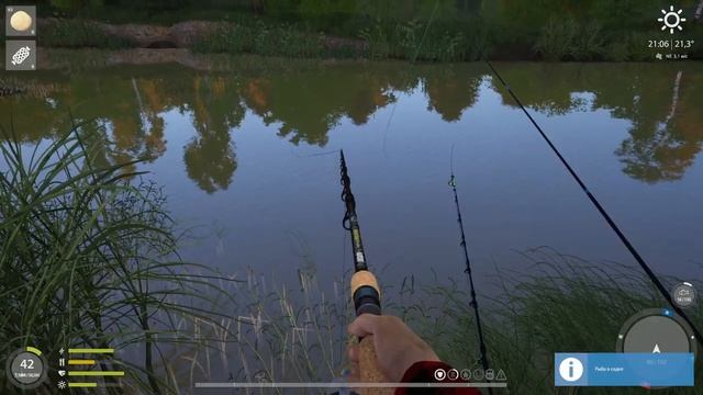 Русская рыбалка 4 - река Вьюнок - Пескарь у мостков смотреть онлайн