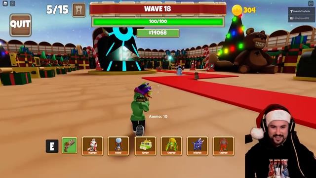 CHRISTMAS EVENT IS HERE! - ROBLOX WORLD DEFENDERS смотреть онлайн