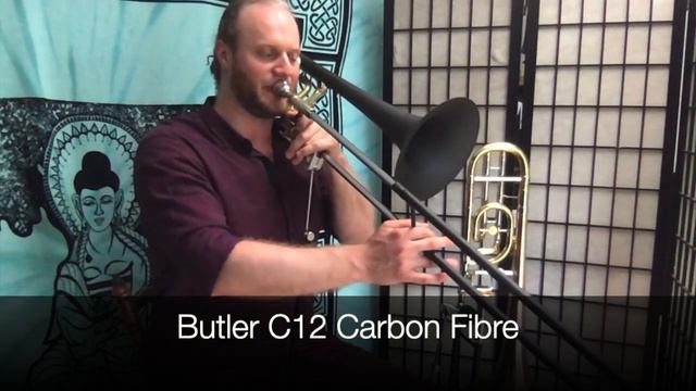 Carbon vs Brass Bass Trombone Shootout - "There's a Place for us" смотреть онлайн