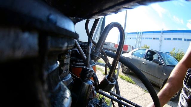 Сборка двигателя Д 245 Завершение Установка зажигания смотреть онлайн