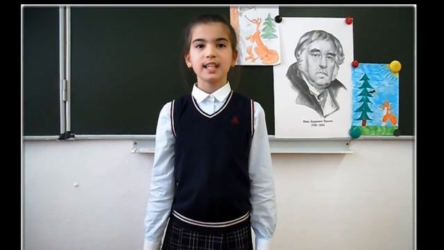 Страна читающая — Татьяна Мурмахамбетова читает произведение «Ворона и Лисица» И. А. Крылова смотреть онлайн