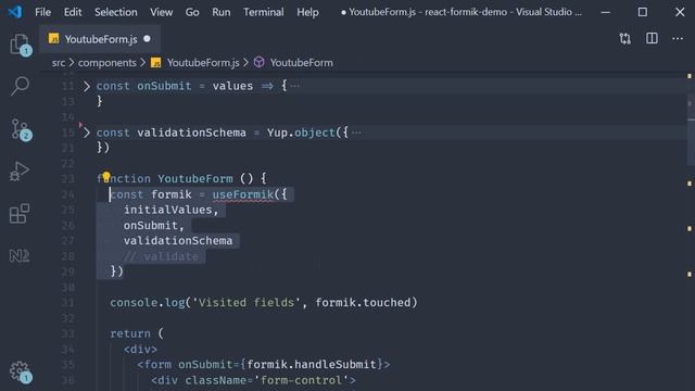React Formik Tutorial - 13 - Formik component смотреть онлайн