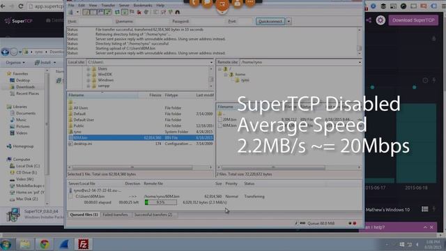 How to Speed Up FileZilla FTP Transfers with SuperTCP смотреть онлайн