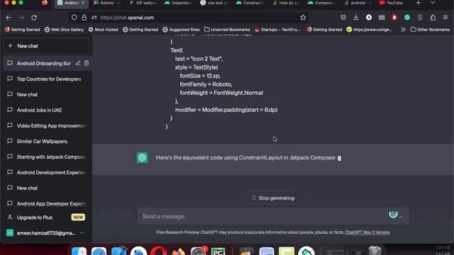 Jetpack Compose Challenge: Building a Screen with Minimal Code using Chat GPT | Android Development смотреть онлайн