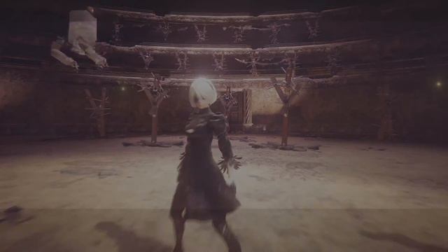Nier Automata Boss Fight Xbox One X смотреть онлайн