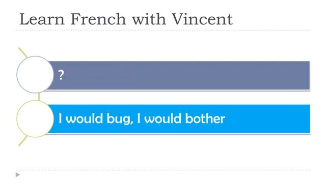 Learn French I Exercises I Conditionnel Présent # 43 смотреть онлайн
