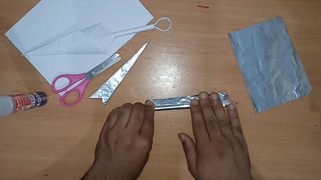 DIY KUNAI NINJA easy paper craft ideas aluminum foil смотреть онлайн
