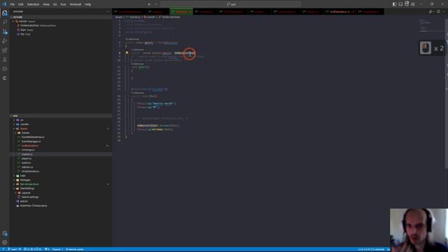 Плохой видос о юнити событиях, евентах и делегатах в unity смотреть онлайн