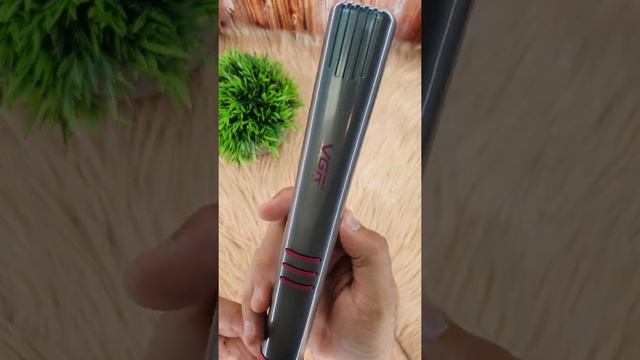 Инфракрасный утюжок, Выпрямитель для волос VGR VGR V-580 ,серебристый