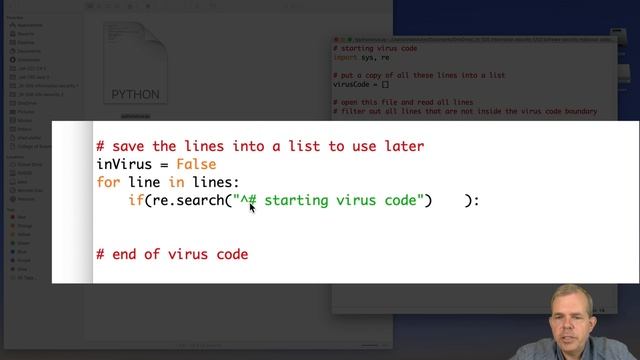 Make a virus with python смотреть онлайн