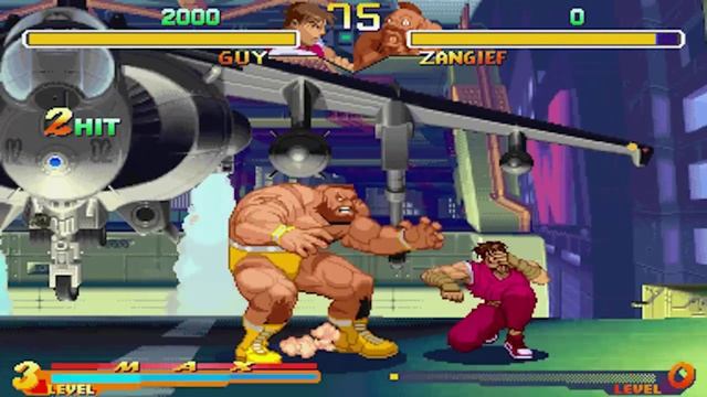 Street Fighter Alpha 2 - Combo Review ~ Chapter 01: Guy - ストリートファイター ZERO2 смотреть онлайн