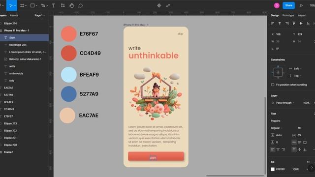 Dark mode UI Design in figma || DVxUI смотреть онлайн