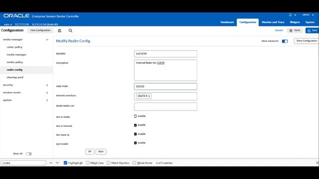 Part 20 - SBC Session Agent, Access Control, CUCM Trunk & SIP monitoring смотреть онлайн