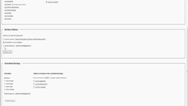 Installer og anvend Wordpress Backup plugin смотреть онлайн
