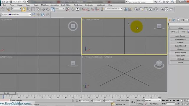 3ds max. если пропало меню смотреть онлайн
