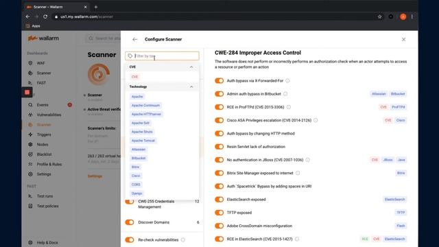 Wallarm Platform Demo: Configuring Wallarm Scanner смотреть онлайн