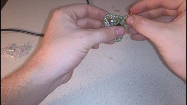 Светодиодное сердце-валентинка. Набор для пайки с Aliexpress смотреть онлайн