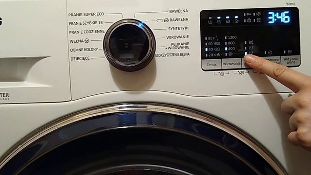 SAMSUNG WW70K42101W A+++ SLIM Digital Inverter Eco Bawełna 40°C Wszystkie Opcje eco cotton смотреть онлайн