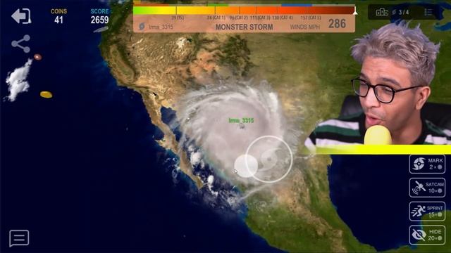 GROWING a MAX SIZE HURRICANE TORNADO in Hurricane.io смотреть онлайн